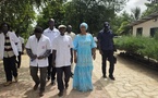 ministre Mame Coumba Diop en visite à la Manufacture des arts décoratifs magnifie l'œuvre des..