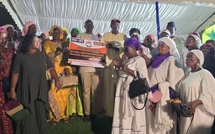 Babacar Diop finance 300 femmes et promet aux 600 groupements un milliard une fois réélu...